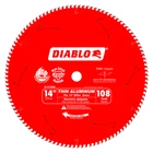 In. X Tooth Thin Aluminum Cutting Saw Blade - D14108N New. Price: $98.95.