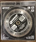 Quasar Diamond Kut 7" Turbo Rim Saw Blade Masonry, Stone, Cement Nip New. Price: $22.50.