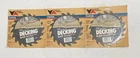 Lot Of 3 Vermont American 26880 7-1/4" X 18 Tooth Carbide Saw Blade New. Price: $19.00.