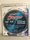 Tenryu Silencer 10 In. X 5/8 Ptfe Coated Saw Blade Teeth Pc #SL-25572 New. Price: $42.65.