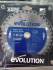 Evolution Power Tools 185BLADEST Steel Cutting Saw Blade, 7-1/4-INCH X 40-TOOTH Open. Price: $60.00.