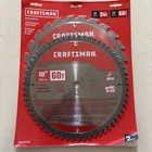 Craftsman 10IN Miter Saw Blade - Pack (CMAS210CMB) New. Price: $30.00.