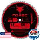 Foxbc Aluminum Cutting Saw Blade, 120T Tooth, Tcg With 1-INCH Arbor New. Price: $72.67.