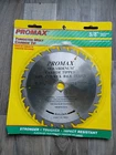 Promax 7 1/4" Tungsten Molybdenum Carbide Tipped 24T Circular Saw Blade Lot Of 3 Open. Price: $15.00.