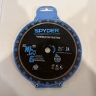 Spyder Framing 7-1/4-IN 24-TOOTH Tungsten Carbide-tipped Steel Saw Blade-new. Price: $28.00.