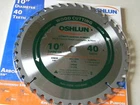 Oshlun 10" 40T Ultimate General Purpose Saw Blade SBW-100040HK New. Price: $46.00.