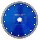 Goyonder 7" Tile Blade, Super Thin Diamond Saw, Wet & Dry Cutting, Blue New. Price: $35.99.