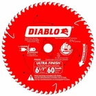 Diablo D0660 Ultra Finish Circular Saw Blade 6-1/2" 60T New. Price: $31.45.