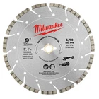 Milwaukee 49-93-7125 Diamond Universal Segmented Saw Blade, 9" New. Price: $97.85.