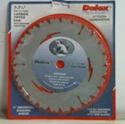 Dalex 07-00025, 7-7-1/4" Carbide Tipped Saw, 24 Tooth Combination 5/8" Arbor, Fs Open. Price: $10.00.