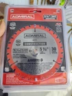 Admiral Advantage 5 1/2" Saw Blade #62731 New. Price: $20.99.