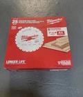 Milwaukee 48-40-1723 7-1/4" 24T Worm Drive Framing Circular Saw Blades 25 Pk New. Price: $99.99.
