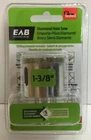 (new) Exchange Blade 1-3/8" Diamond Hole Saw "free Shipping". Price: $17.75.