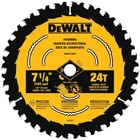 (j) Dewalt DWA171424 7-1/4" X 24T Framing Circular Saw Blade New. Price: $12.19.