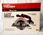 Hyper Tough 20V Max Lithium-ion Cordless 6-1/2 Inch Circular Saw Brand New. Price: $55.00.