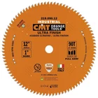 Cmt Orange Tools 219.090.12 - Sliding Compound Miter Saw Blade Hw D=12 B=1 Z9... New. Price: $162.85.