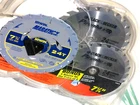 Circular Saw Blades 7 1/4" Open. Price: $24.50.