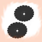 2PK Suit For Echo 8" Steel Brushcutter Blade 20 Mm Bore 22 Tooth Fits SRM-410 New. Price: $39.87.
