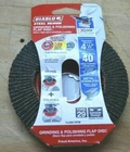 Diablo DCX045040X01F 4-1/2'' 40-GRIT Steel Demon Flap Disc For X-lock New. Price: $17.59.
