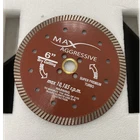 Max Aggressive 6" Diamond Turbo Saw Blade Concrete Cutting Red Open. Price: $25.00.
