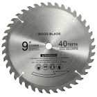 Kuangbbbtools 9" 40 Teeth Carbide Tip Wood Cutting Circular Saw Blade Sliver New. Price: $17.44.