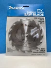 Makita 721252-7 7-1/4" 16 Tooth Blade Usa New. Price: $19.99.