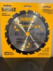 Dewalt DW3191 Carbide Circular Saw Blades 7-1/4" 18T New. Price: $13.33.