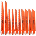 10-PIECE Reciprocating Saw Blades 6 & 8 Inch Wood Metal Cutting Pre New. Price: $7.64.