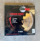 Sawstop - Titanium Series 10" 40 Tooth Atb Woodworking Blade New. Price: $55.00.
