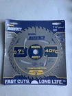 Irwin Marathon 14031/24031 7 " X 40T Trim Finish Carbide Circular Saw Blade New. Price: $14.99.
