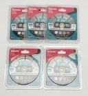 Lot Of 5, Makita B-69593 4 1/2" Diamond Blade, Segmented, General Purpose New. Price: $86.11.
