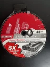 Diablo D0748CF Cermet Steel Demon Metal Cutting Circular Saw Blade 7-1/4"X 48T New. Price: $35.99.
