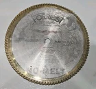 Forrest 10" No-melt Plastic Cutting Saw Blade 80 Teeth Thin Kerf 5/8" Bore New. Price: $90.00.