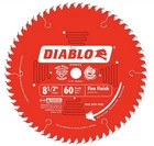 Diablo Freud D0860S 8-1/2-INCH Tooth Fine Finishing Saw Blade New. Price: $45.00.