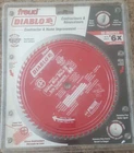 Freud D0860S Diablo 8-1/2" X Tooth Fine Finish Saw Blade New. Price: $53.49.