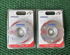 Lot Of 2 Dremel Saw-max SM600 Carbide Wheel 3" Wood & Plastic New. Price: $39.99.