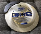 Irwin Classic 15230ZR 7-1/4"/40T General Purpose Circular Saw Blade Unused Open. Price: $10.00.