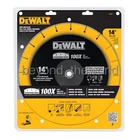 Dewalt DW8500 14" X 1" Diamond Edge Chop Saw Blade New. Price: $101.41.
