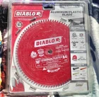 Diablo D1084ND 10IN 84T Carbide Saw Blade For Aluminum/plastics New. Price: $49.98.