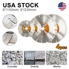 Diamond Cutting Disc Concrete Saw Blade For Granite Marble 6''/9''/14'' Bgtec New. Price: $17.50.
