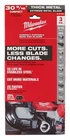 Milwaukee 48-39-0630 30-9/16" 8/10TPI Compact Exteme Metal Band Saw Blade, 3-PK New. Price: $29.97.