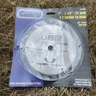 Moly -7 1/4 24 Tooth C-2 Carbide Tipped Saw Blade 38537 Brand New. Price: $14.99.