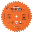 Cmt 213.040.10 10" Diameter 5/8" Bore Industrial General Purpose Saw Blade New. Price: $59.97.