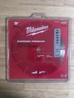 Milwaukee Diamond Premium 9 In Saw Blade For Concrete Masonry Cement New. Price: $37.99.