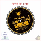 Foxbc 10-INCH Flat Ripping Table Saw Blade For Wood Cutting, 24-TOOTH, Thi New. Price: $37.22.