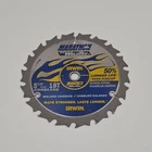 Irwin Marathon 5-3/8" X 18T Framing Ripping Cordless Circular Saw Blade #4935203 Open. Price: $9.99.