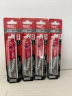 Set Of (4) Milwaukee Sawzall Torch 6" Carbide Recip Blades 8TPI Thick Metal New. Price: $75.00.