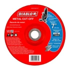 Diablo DBD070063701F 7IN Metal Cut Off Disc Type 27 1/16IN 7/8IN Arbor New. Price: $17.58.