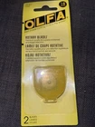 Olfa RB18-2 Rotary Cutter Blade Pack New. Price: $6.00.