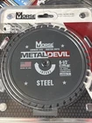 Morse Metal Devil 102582 Circular Saw Blade, Carbide 6 1/2 40T New. Price: $25.00.